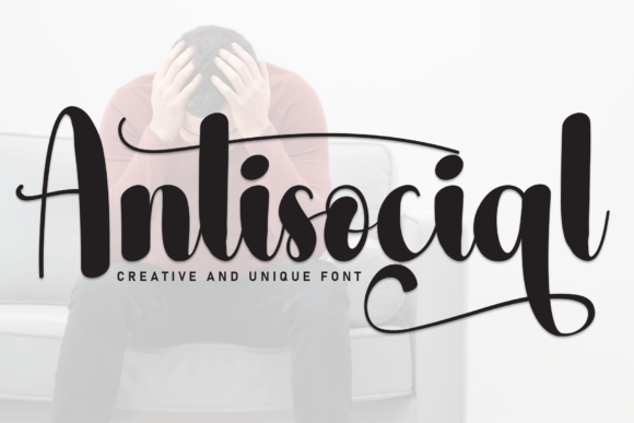 Antisocial: A Handwritten Font That Brings Warmth to Editorial Design