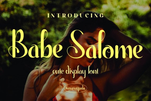 Babe Salome: A Handwritten Font That Brings Warmth to Brand Identity Projects