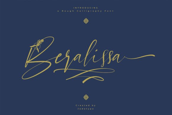 Beralissa: A Playful Script Font for Brand Designers