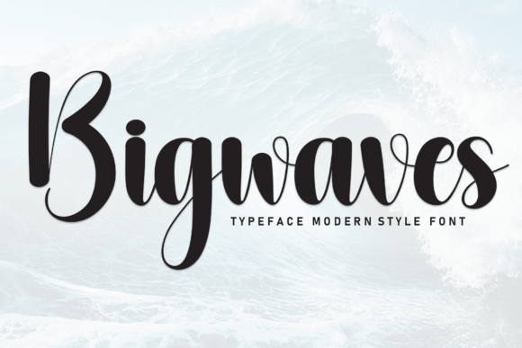 Bigwaves: A Handwritten Font That Adds Warmth to Editorial Layouts