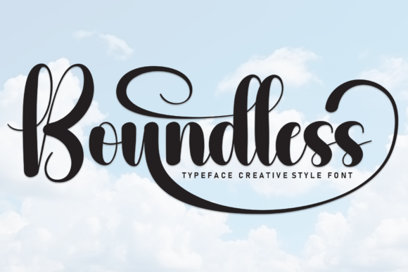 Boundless: A Handwritten Font That Brings Handmade Products to Life