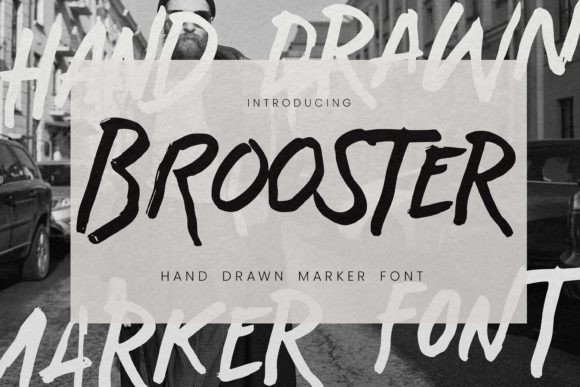Brooster: A Script Font for Editorial Storytelling
