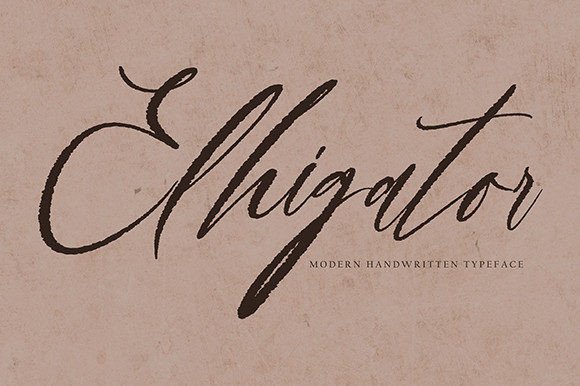Elhigator: A Script Font That Brings Warmth to Editorial Design