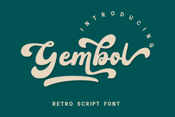 Gembol: A Handwritten Font Built for Editorial Storytelling