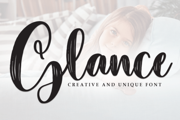 Glance Font: Elegant Handwriting for Brand Identity Projects