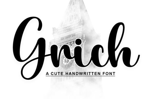 Grich: A Handwritten Font for Warm, Memorable Branding
