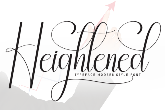 Heightened Font: A Handwritten Typeface for Small Business Branding
