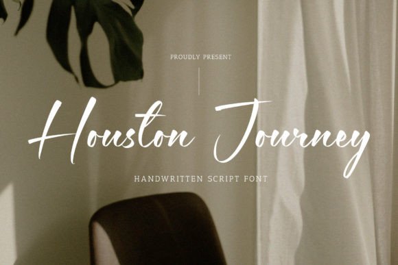 Houston Journey: The Handwritten Font That Brings Brands to Life