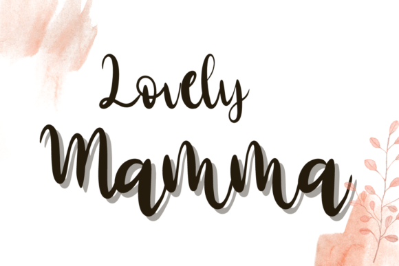 Lovely Mamma: A Handwritten Font with Editorial Polish