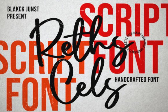 Reths Cels: A Script Font Built for Editorial Design