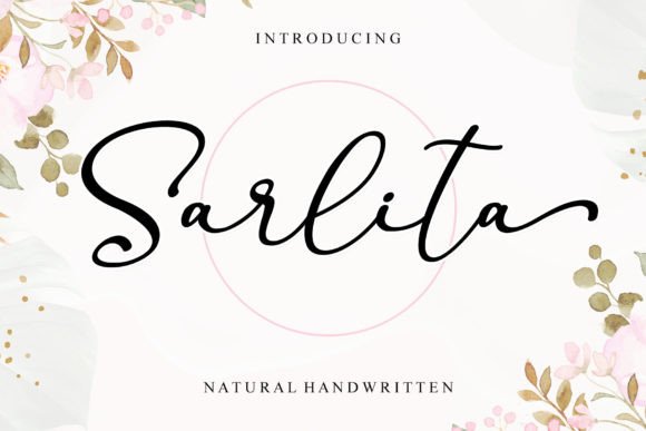 Sarlita: A Script Font That Brings Elegance to Branding Projects