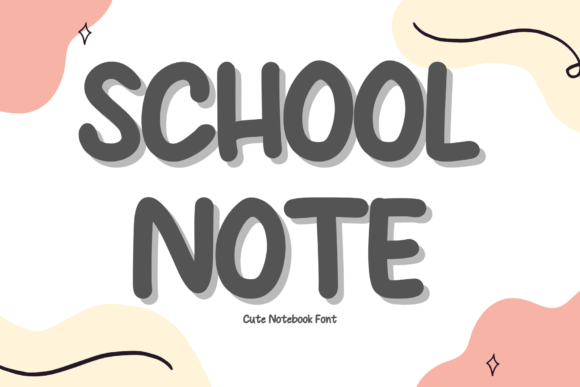 School Note: A Handwritten Font That Elevates Brand Storytelling