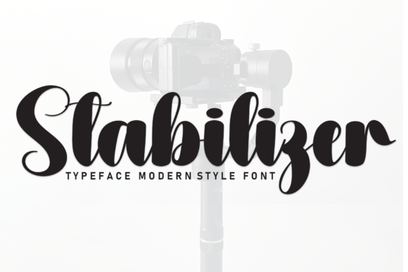 Stabilizer: A Script Font Built for Real Projects, Not Just Previews