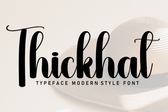 Thickhat: A Handwritten Font for Modern Web Layouts