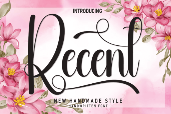 Using the Recent Font for Modern Branding Projects