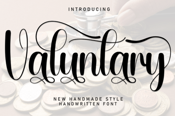Valuntary: A Handwritten Font That Brings Warmth to Editorial Design