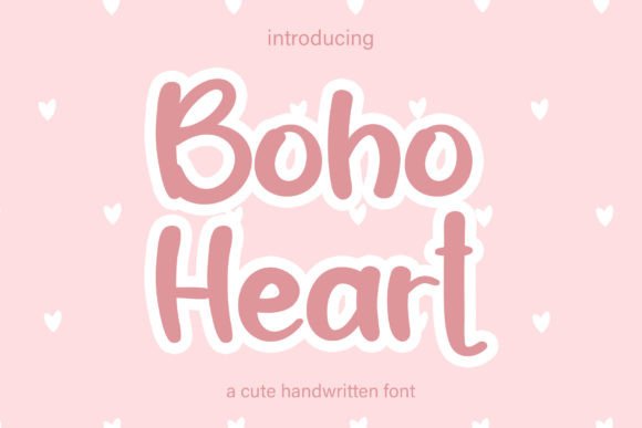 Why Boho Heart Font Fits Modern Digital Branding