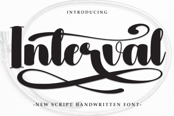 Why Interval Is the Handwritten Font Your Brand Needs