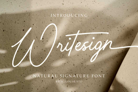 Writesign: The Script Font That Elevates Small Business Branding